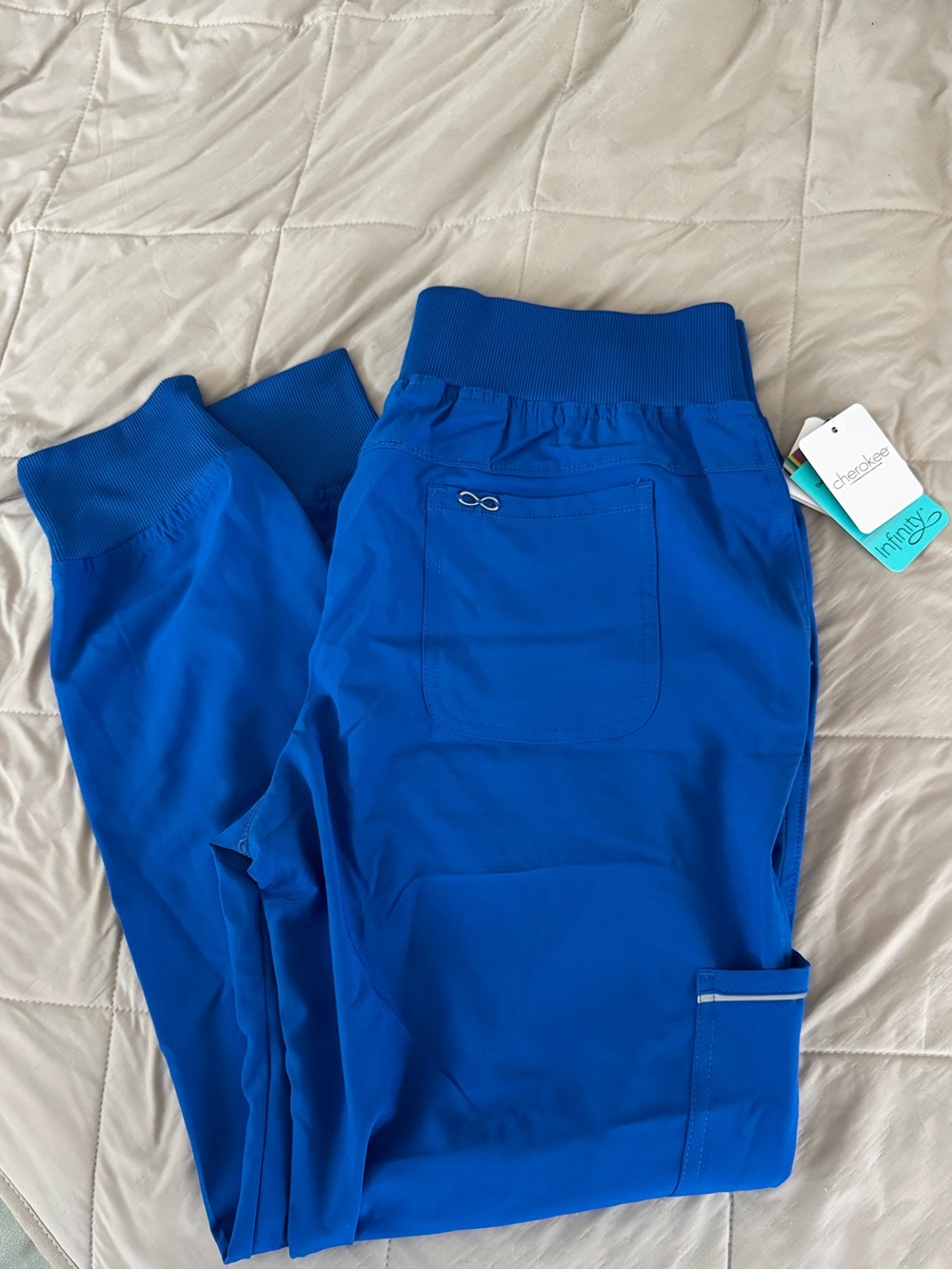 Cherokee Women’s Royal Blue Scrub joggers
